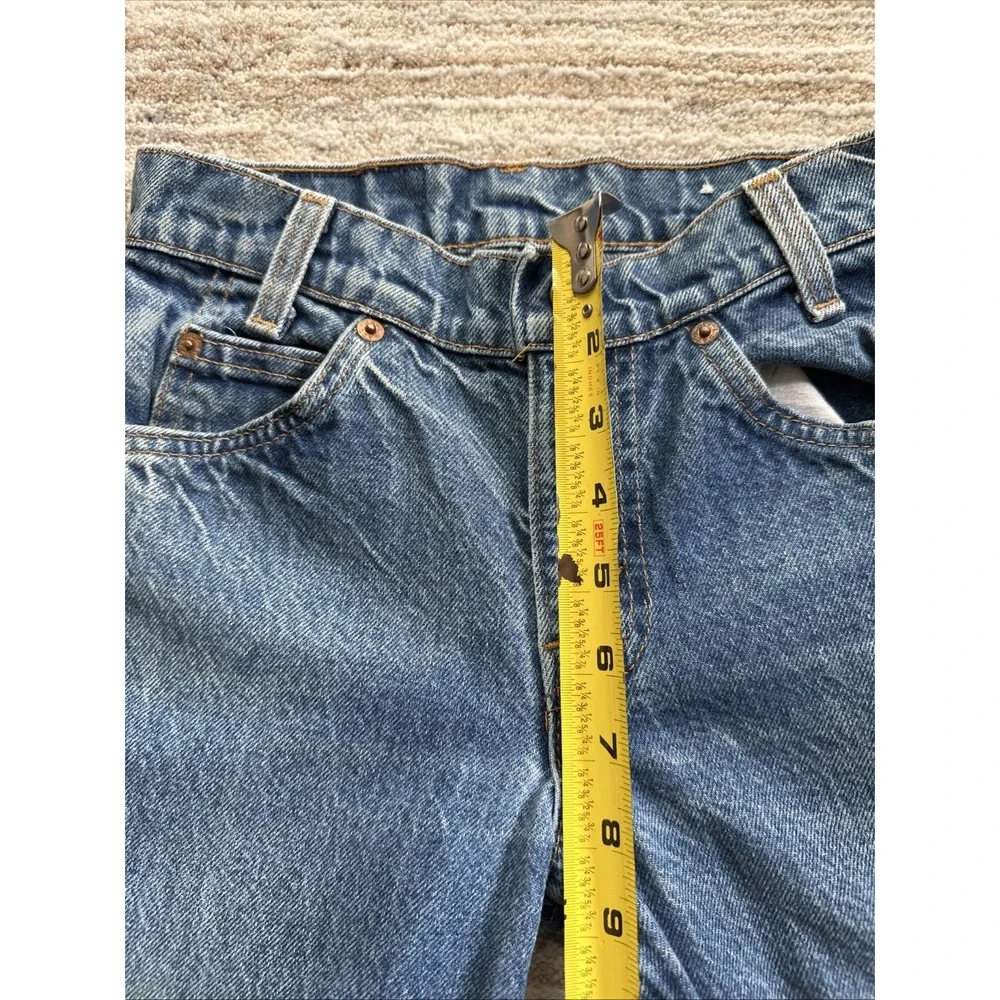 Levis Vintage ORANGE TAB Jeans Boys Blue Size 10(Fit22x23)Rare Straight Leg 1997